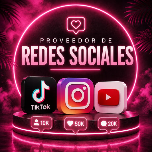 📲 PROVEEDOR DE REDES SOCIALES