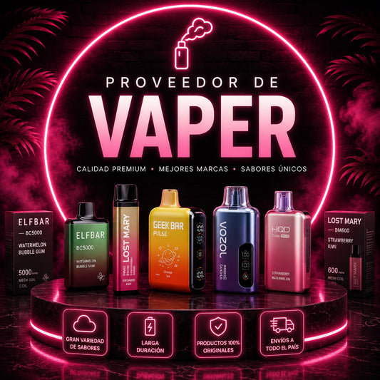💨 PROVEEDOR DE VAPER