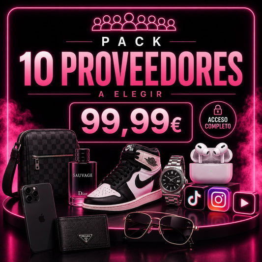 👑 PACK 10 PROVEEDORES