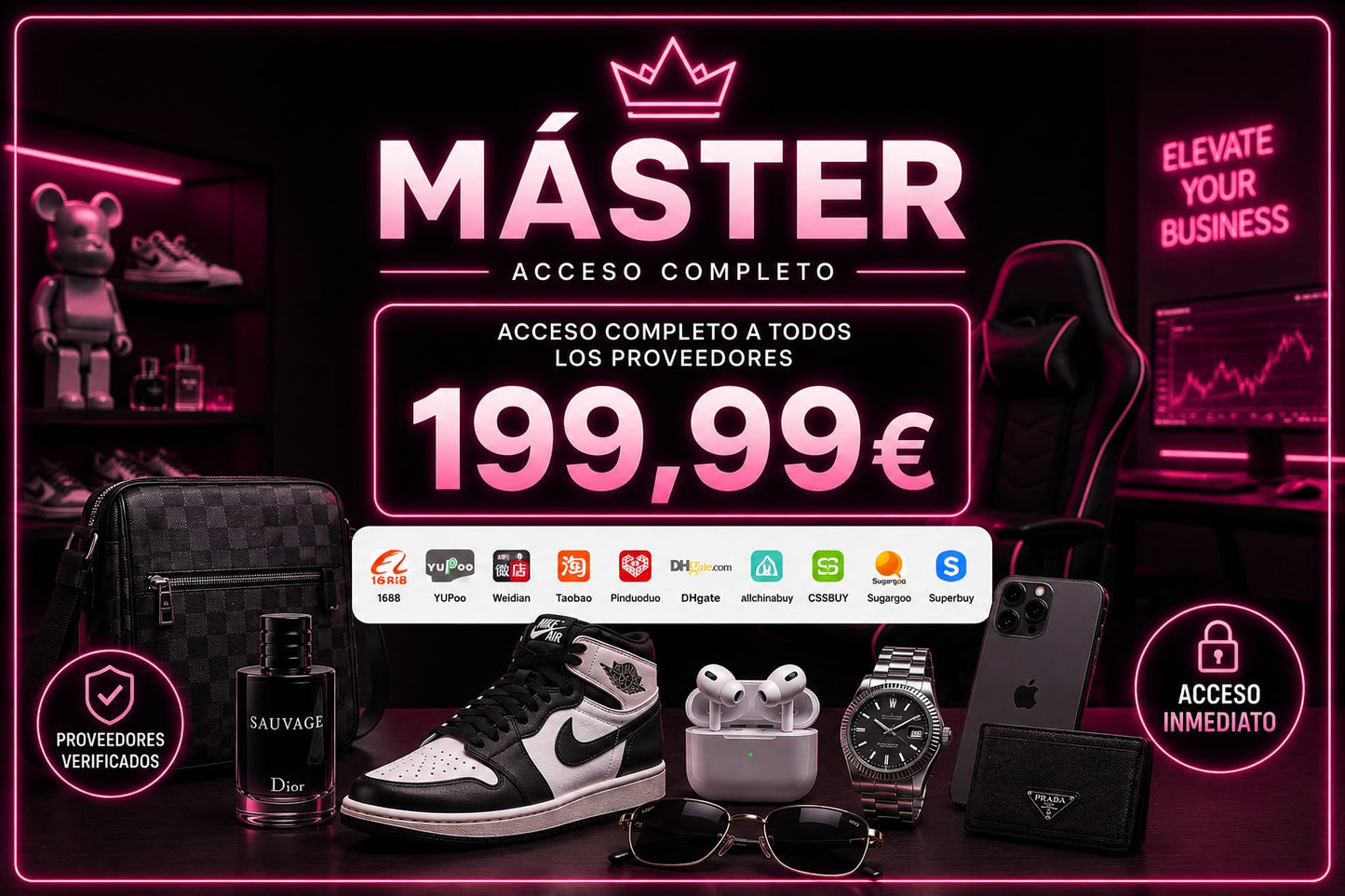 🚀 MASTER — APRENDE A COMPRAR Y REVENDER DESDE CHINA